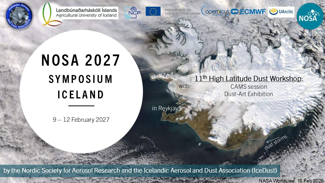 Invitation slide for NOSA Lund as PPT